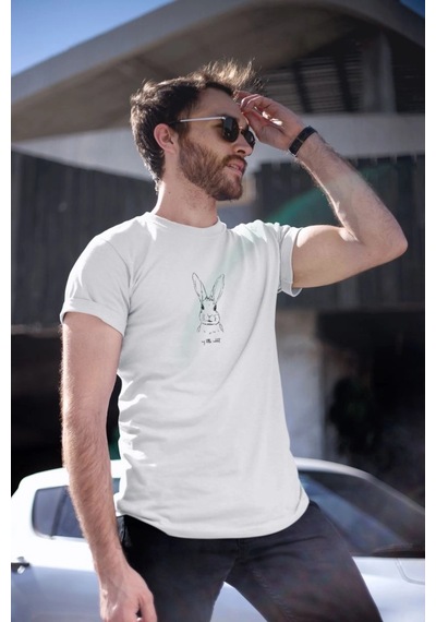 Freedom Store Erkek Özel Baskılı Modern Fit %100 Pamuk Bisiklet Yaka T-shirt Beyaz Freedom Store Erkek Özel Baskılı Modern Fit %100 Pamuk Bisiklet Yaka T-shirt Beyaz