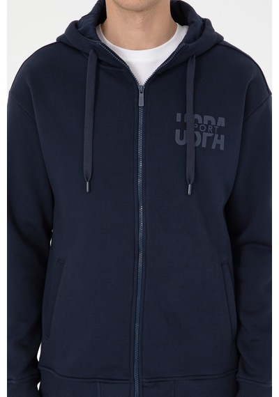 U.s. Polo Assn. Erkek Lacivert Hırka Örme 50315757-vr033 Lacıvert