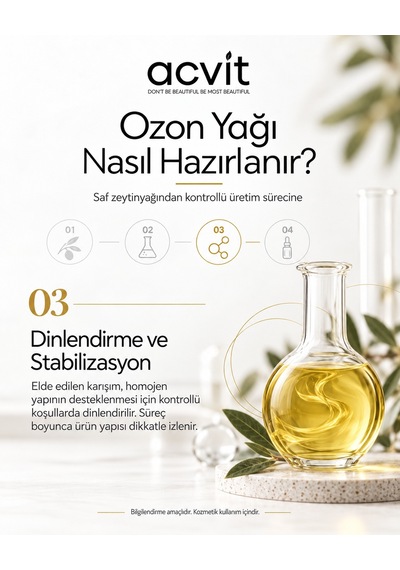 Acvit Koruyucu ve Yenileyici Saf Ozon Yağı 50 ML