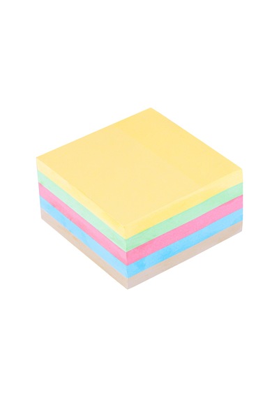 Bigpoint Yapışkanlı Not Kağıdı Super Sticky Küp 5 Pastel Renk 400 Yaprak X 6 Adet