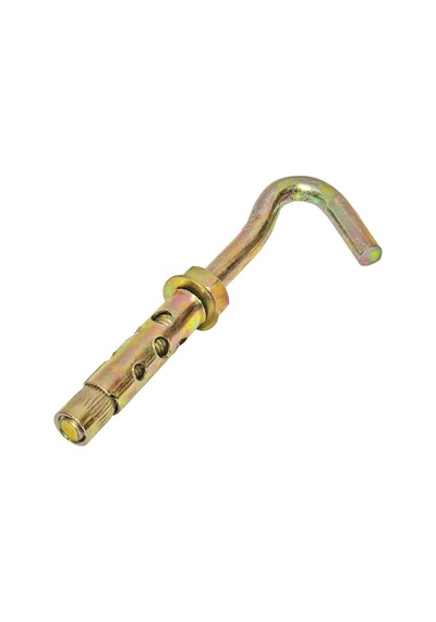 Açık Kancalı Çelik Dübel Halkalı Beton Dübeli M6x90 8mm - 10 Adet, 01758101101101