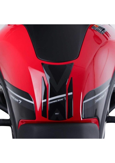 Gp Kompozit Yamaha Mt-07 Tracer 2020-2024 Uyumlu Tank Pad Seti Kırmızı