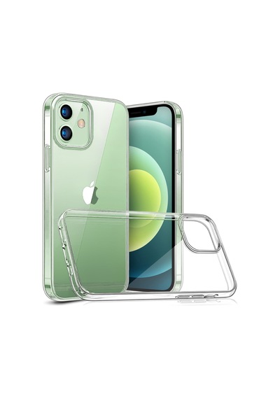 Apple iPhone Uyumlu 12 Şeffaf Silikon Premium Kılıf