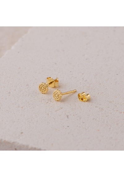 Goldkupe 14 Ayar Altın Minik Çiçek Küpe 0,60 Gr-1828