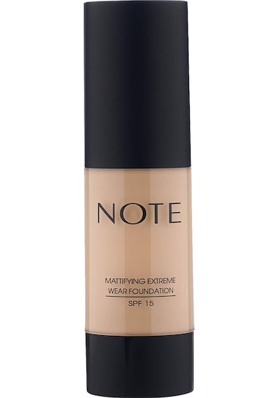 Note Cosmetics Mattifying Extreme Wear 01 Beige Mat Bitişli SPF15 Kapatıcı Fondöten