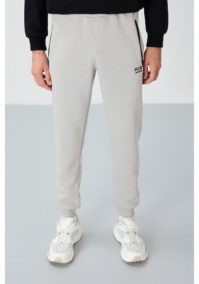 Tommy Life Cesar Taş Cepli Şardonlu Erkek Eşofman Alt - 84929 Taş