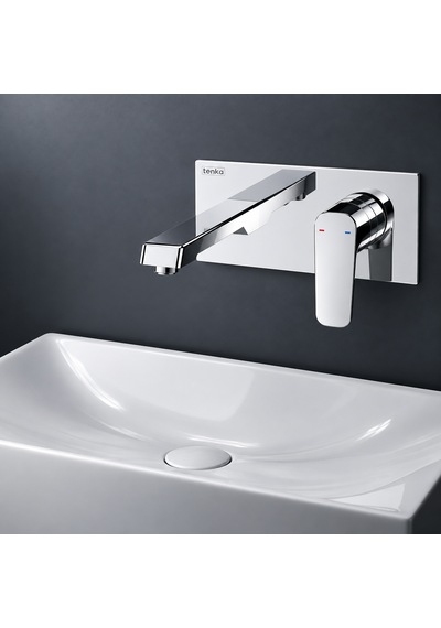 Teska Quasar Pro Ank. Lavabo Bataryası-krom Beyaz