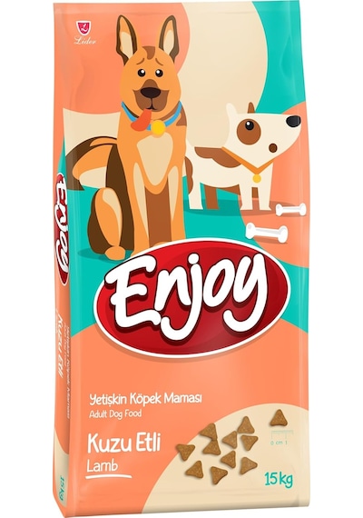 Enjoy Kuru Köpek Maması, L&r Kuzu Etli Ve Pirinçli, Yetişkin 20/9, 15 Kg 103 Ivory