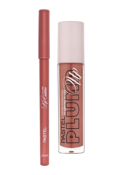 Pastel Profashion Plumping Gloss 205 + Pastel Lip Contour Liner Dudak Parlatıcı 53