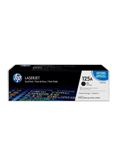 HP 125A-CB540AD Siyah Toner İkili Paket