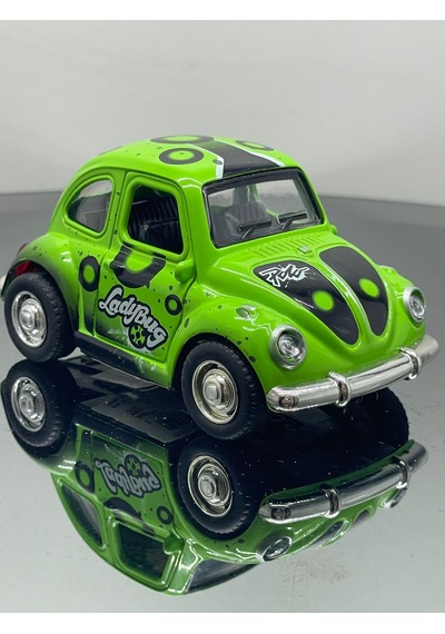 Metal 8 Cm Eski Classik Model Oyuncak Araba - Yeşil