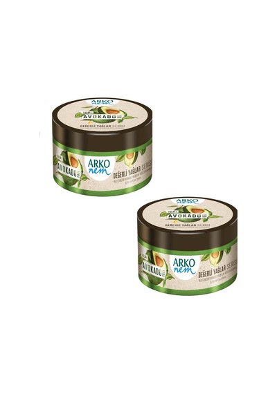 Arko Nem Değerli Yağlar Avokado Yağlı Krem 2 x 250 ML