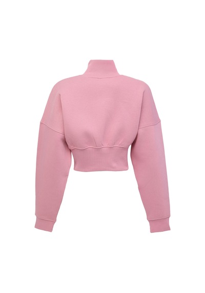 Reebok Eyeball Cropped Crewneck Pembe Kadın Sweatshirt 000000000102237918 Pembe