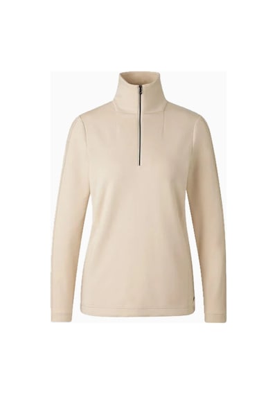 Bogner Fire&ıce Bogner Nadja Stand-up Yaka Ve B-logo Detaylı Kadın Sweatshirt Bej