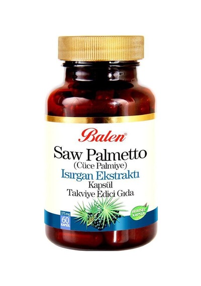 Balen Saw Palmetto (Cüce Palmiye) Isirgan Ekstrakti Kapsül 60 Kapsül