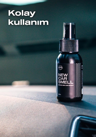 Nasiol New Car Smell Yeni Araç Kokusu-Araç içi Koku -50ml-Ferahlatıcı Oto Kokusu/Parfümü