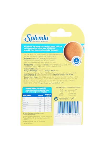 Splenda 500 Tablets 1 Paket 1 X 1 Stück
