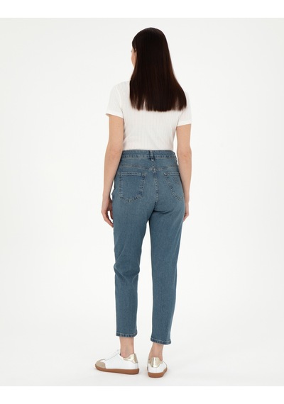 Pierre Cardin Kadın Mavi Pantolon Jean 50301299-vr036 Mavi