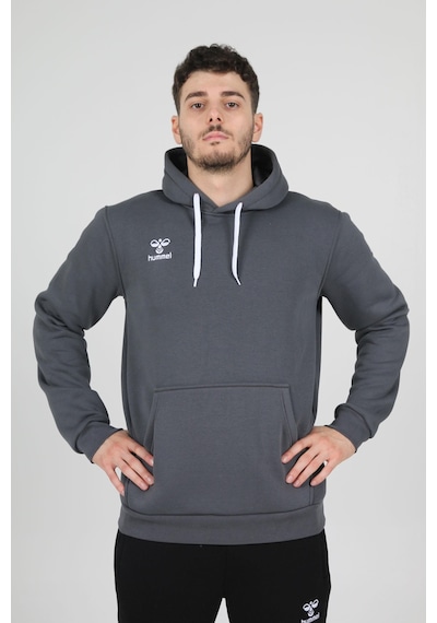 Hummel Armin Pamuklu Hoodie Antrasit