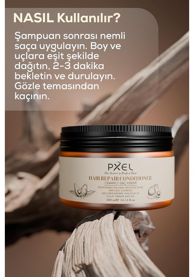 Onarıcı Saç Kremi 300 Ml Kuru, Yıpranmış Ve Kırılmaya Eğilimli Saçlar İçin Yoğun Nemlendirici Bakım