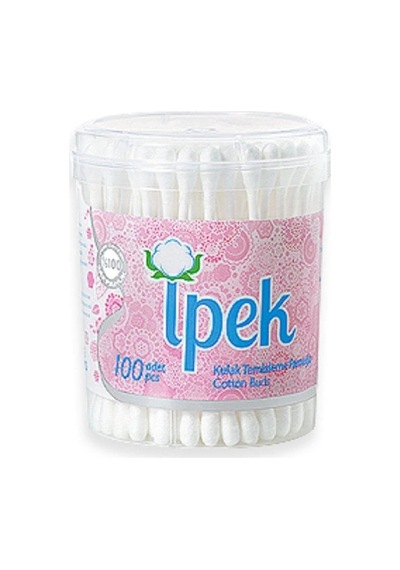 İpek Kulak Temizleme Pamuğu 100'lü x 12 Paket