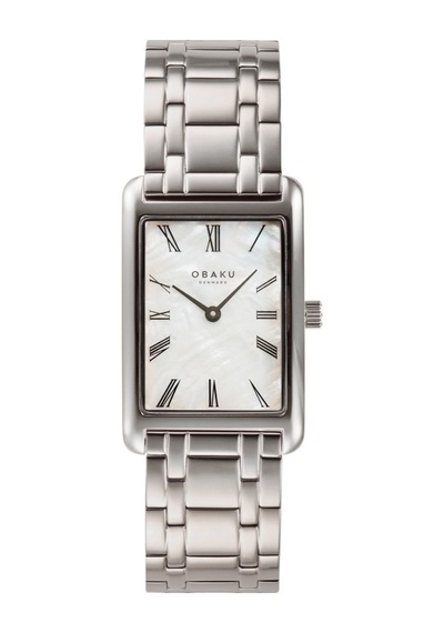 Obaku Denmark V311lxcwsc Quartz Çelik Gri 24 Mm Kadın Kol Saati Gri
