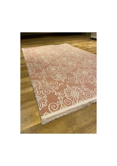 Altamira 3653h Pembe Halı Beyaz