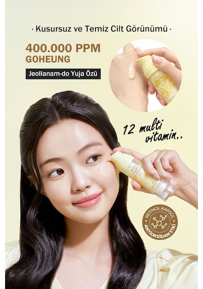 Luvum Kapsüllenmiş Retinol Ve Vitamin Içeren Leke Serumu Afterglow Yuja Capsule Serum