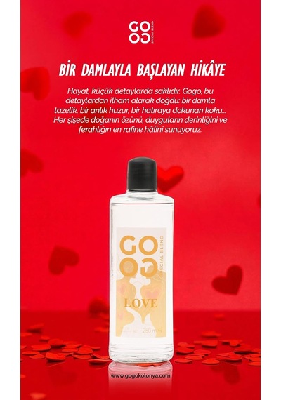 Gogo Love Kolonya 250ml