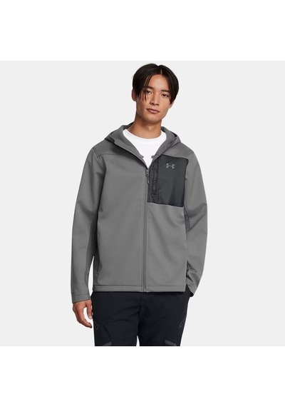 Under Armour Shield Hooded Erkek Gri Mont