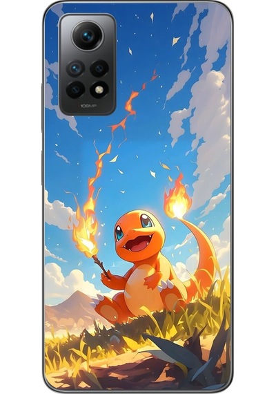 Xiaomi Redmi Note 12 Pro Uyumlu Şeffaf Kılıf Pokemon 5 Tasarımlı