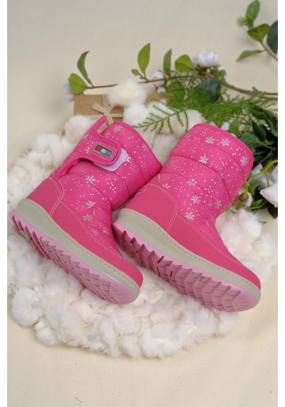 Oksit Dulcie Cırtlı Termal İçi Kürklü Unisex Çocuk Kar Botu 001