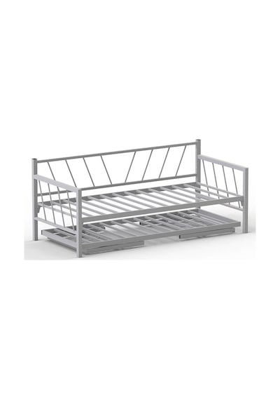 Glory Yavrulu Daybed Tek Ve Çift Kişilik Sedir Metal Karyola Beyaz
