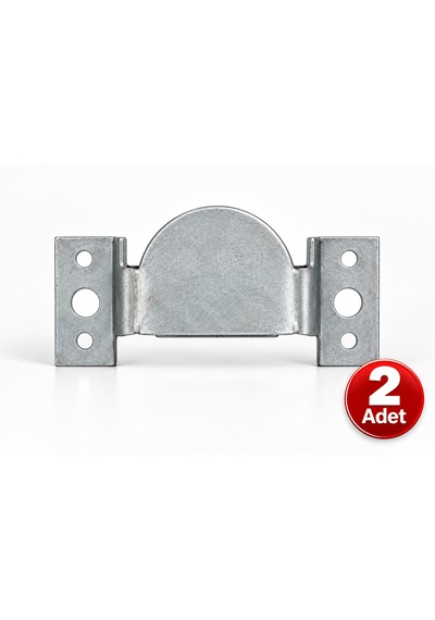 Car-fil Geçmeli Askı Aparatı 100 X 46 X 2 Mm Gizli Mobilya Ve Panel Bağlantı Elemanı Metalik Gri