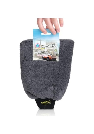 Çift Taraflı Mikrofiber Oto Yıkama Eldiveni, Çok Amaçlı Kullanım 256