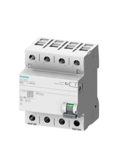 Siemens 5sv3347-4 - 80a 30ma Tip Sı 4p Kaçak Akım Koruma Rölesi