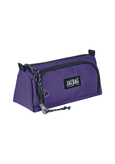 Jacbag Prime Xl-lastik Ayraçlı İki Bölmeli Kalem Kutusu Prime Xl-mor renkli