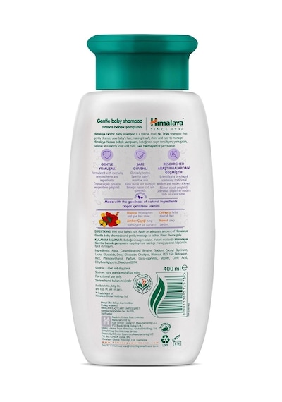 Hassas Göz Yakmayan Bebek Şampuanı 400 Ml Ve Bebek Pudrası 200 Gr Paraben, Silikon İçermez