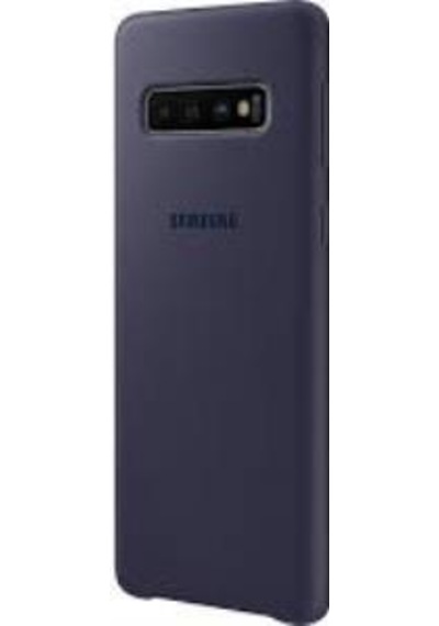 Galaxy Uyumlu S10 İle Uyumlu Kılıf Silicone Cover Lacivert Ef-pg973tnegww Mavi