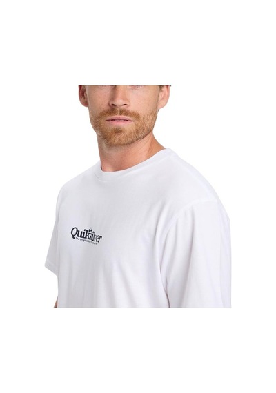 Quiksilver Fineline Erkek Beyaz Tişört