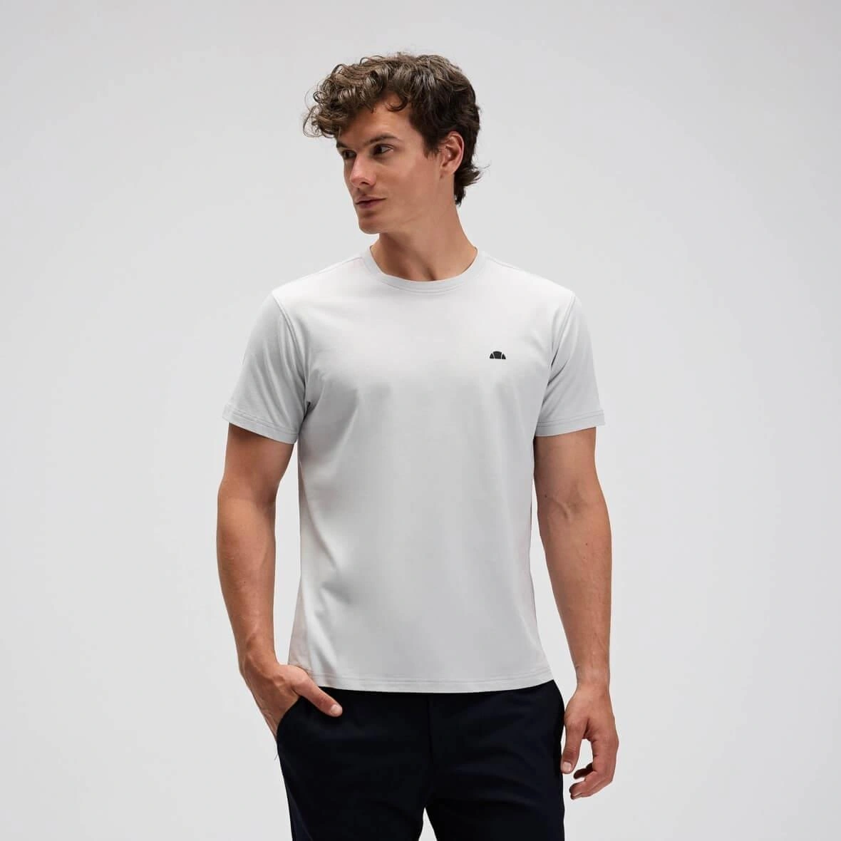 Ellesse Em559-gı Erkek Basic T-shirt - Gri Gri