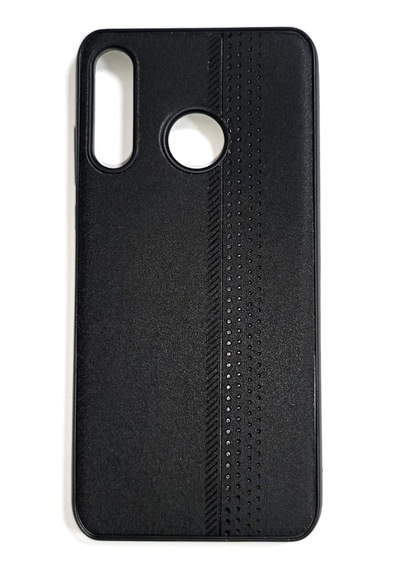 Huawei P30 Lite Uyumlu Deri Görünümlü Yumuşak Ve Esnek Süet Kılıf