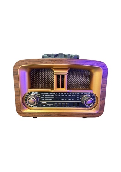 Mcg Taşınabilir Klasik Am/fm/sw Retro Ev Radyo Usb İle Şarj Olabilen Retro Radyo