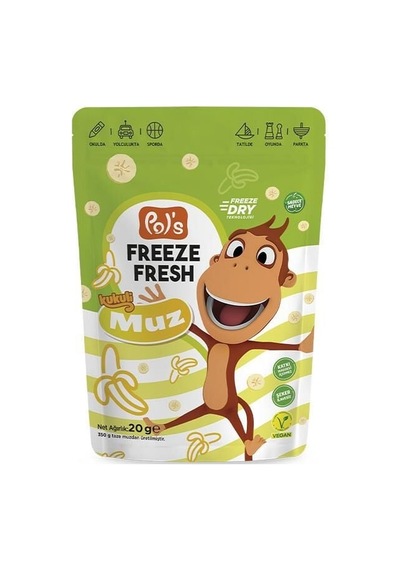 Pol S Freeze Fresh Kukuli Muz 20 Gr