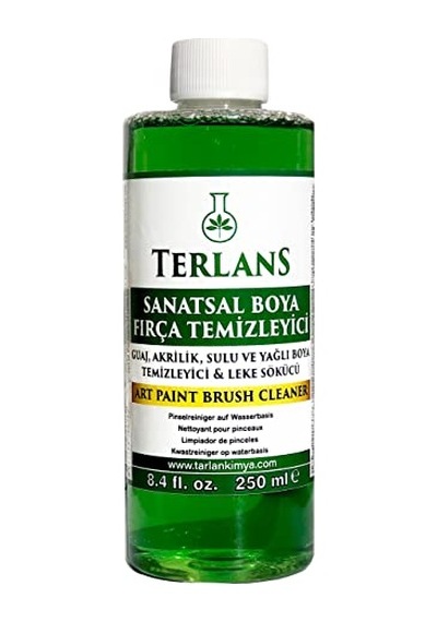 Fırça Temizleyici 250 Ml - Yağlı Ve Akrilik Temizleyici - Brush Cleaner