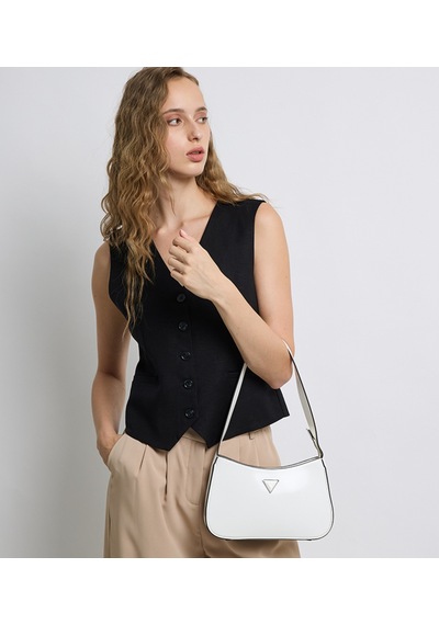 Guess Arnela Kadın Omuz Çantası Hwny9496170 Beyaz
