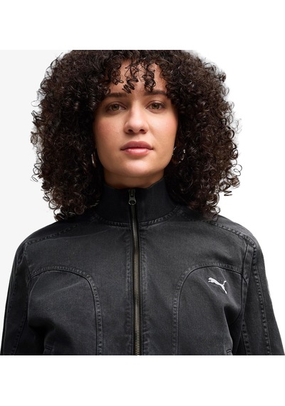 Puma Future Archive Washed Kadın Siyah Ceket 636681 Çok Renkli