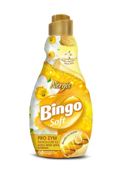 Bingo Soft Konsantre Yumuşatıcı 1440 Ml Lovely-nergis-manolya 3 Lü Set 3'lü Set