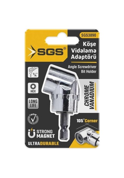 Köşe Vidalama Adaptörü Kısa Sgs3890