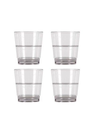 Kampa Stackable İstiflenebilir 4'lü Bardak Seti Çok Renkli